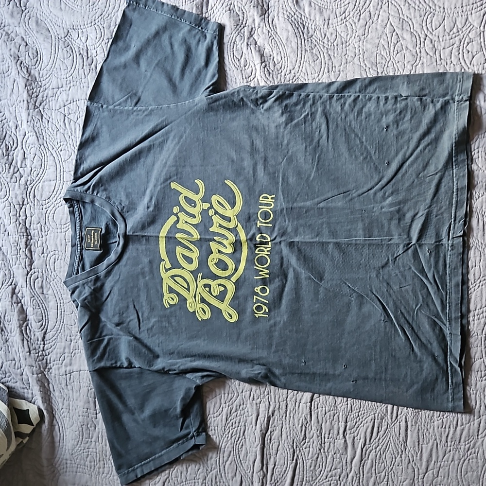 David Bowie tee large